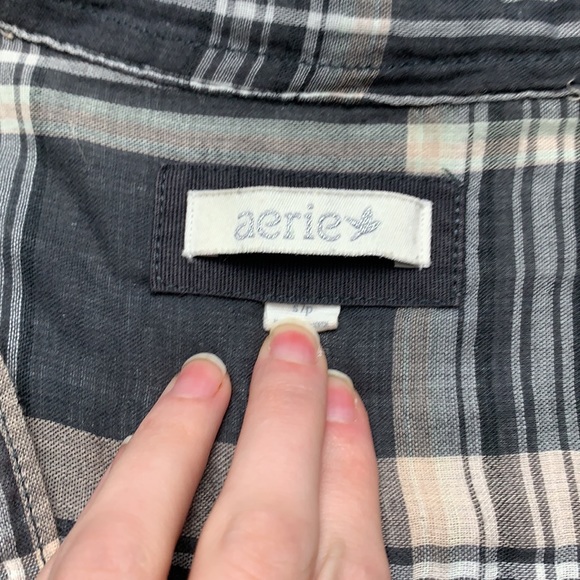 Vintage! Aerie plaid tunic - Picture 4 of 7